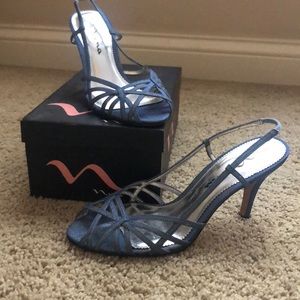 Nina evening shoes NWOT